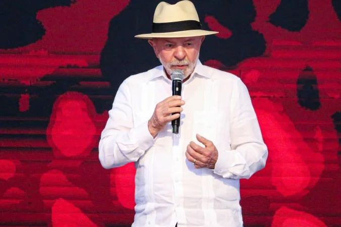 Lula durante discurso sobre o programa Move Brasil