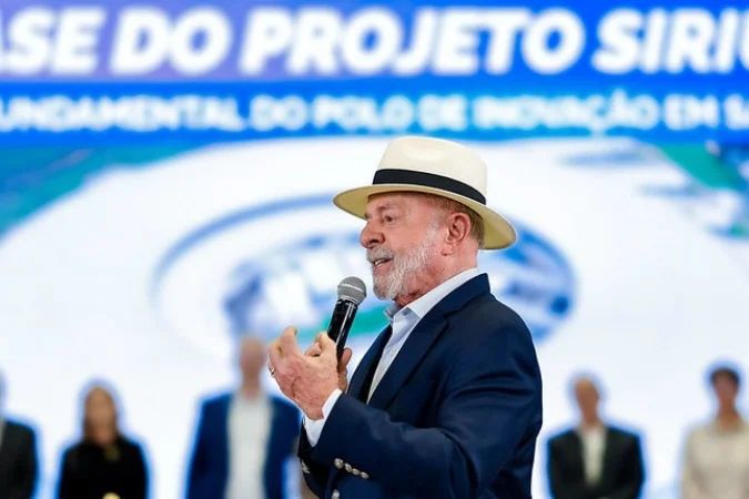 Lula durante a inauguração do Sirius em Campinas