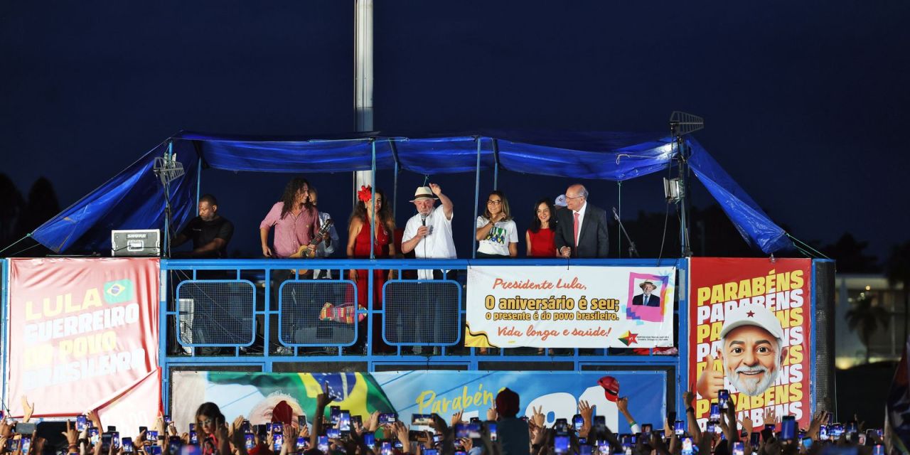 Lula no Palácio da Alvorada