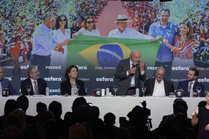 Presidente Lula em jantar com empresários
