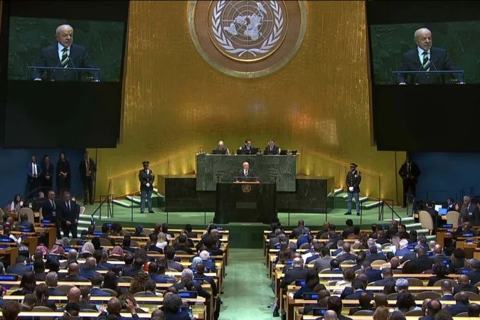Presidente Lula discursa na Assembleia Geral da ONU
