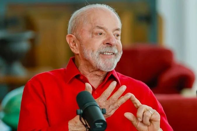 Presidente Lula em entrevista