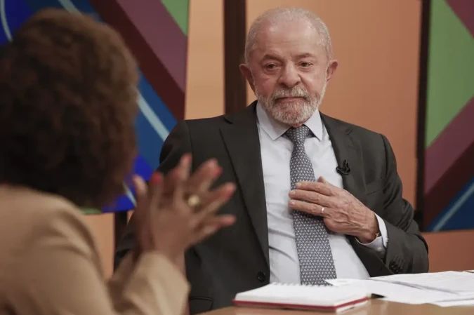 Lula em entrevista no programa Sem Censura