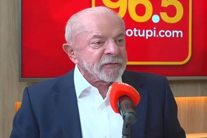 Presidente Lula em entrevista