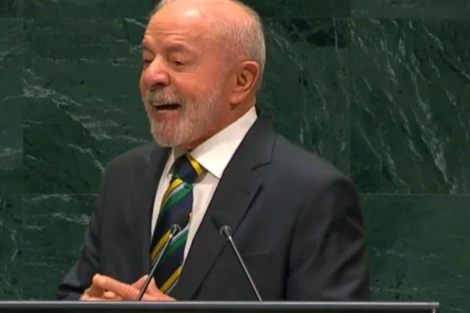 Lula discursando na 81ª Assembleia Geral da ONU