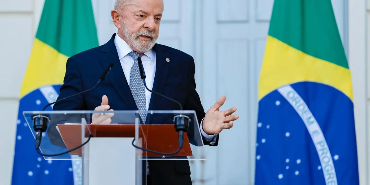 Lula em coletiva após cúpula do G7