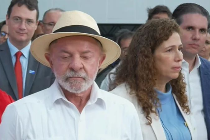 Lula e Hugo Motta em inauguração do supercomputador em Natal