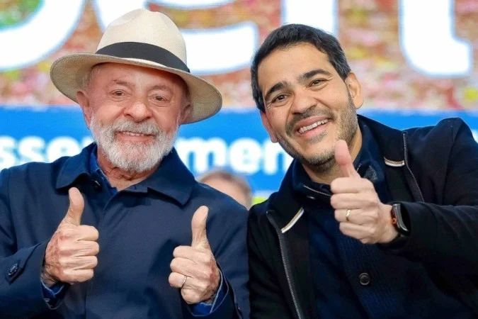 Presidente Lula em evento público
