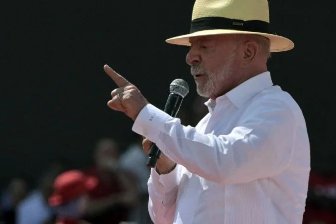 Lula em palanque