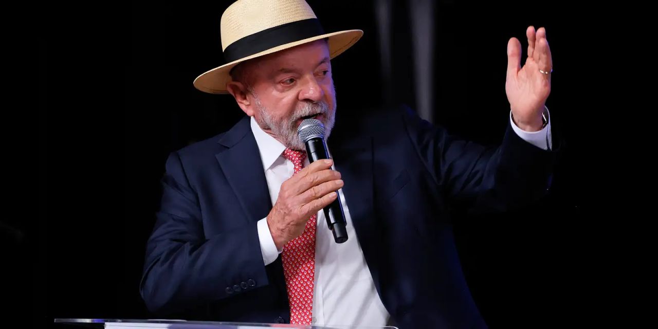 Presidente Lula em pronunciamento oficial