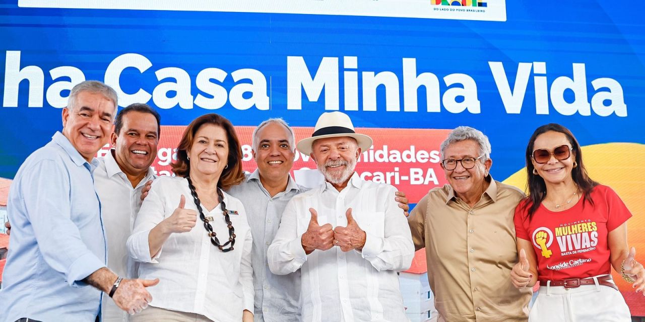 Lula em evento em Camaçarí