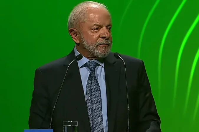 Presidente Lula discursa na feira Hannover Messe