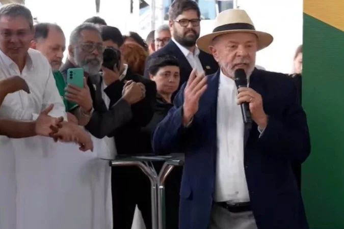 Presidente Lula durante evento na Fiocruz