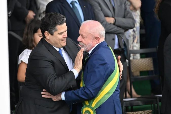 Chefes dos Três Poderes na Esplanada dos Ministérios