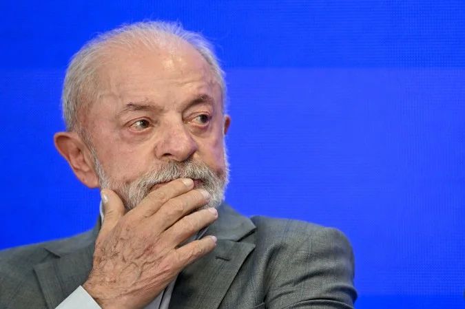 Lula no Palácio da Alvorada durante reunião
