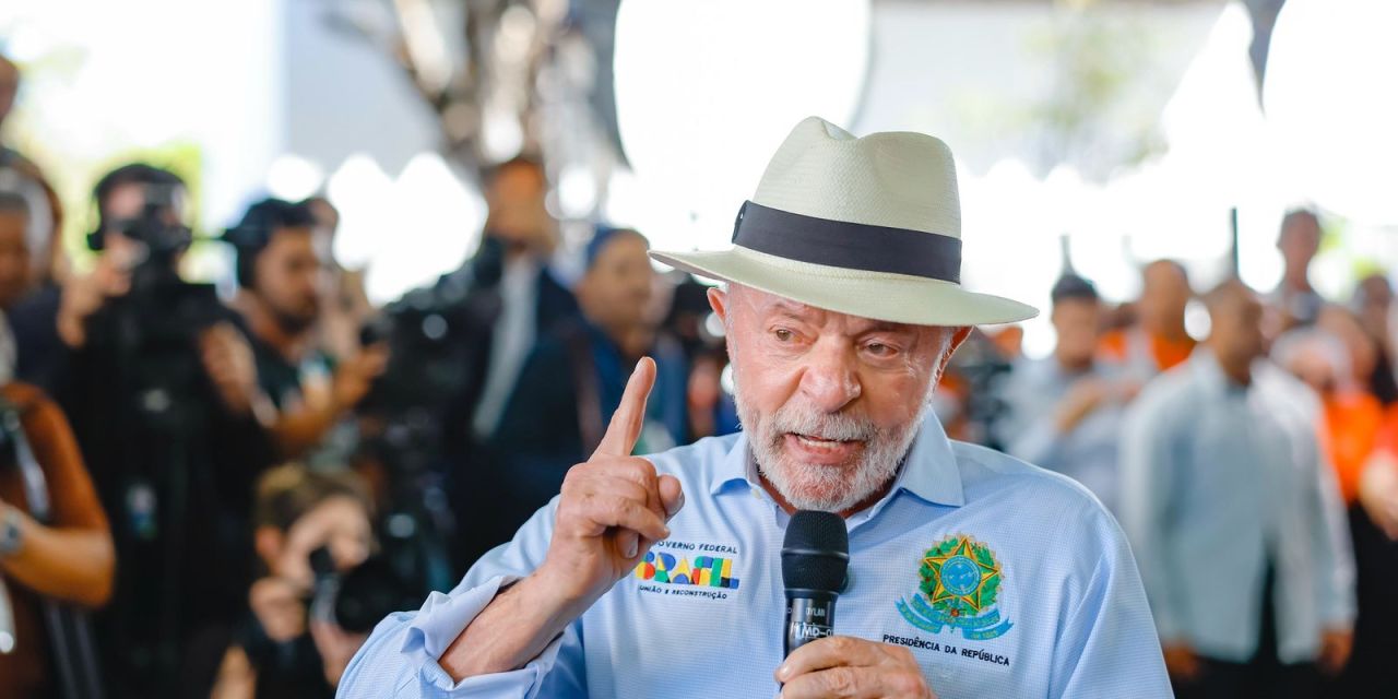 Presidente Lula durante discurso em unidade industrial em Sergipe