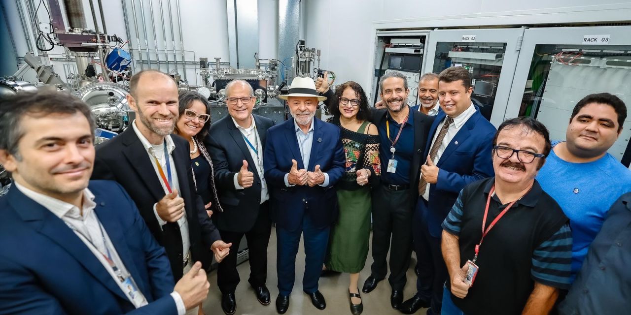 Lula discursa na inauguração de novas linhas do acelerador Sirius em Campinas