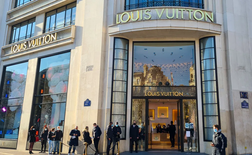 Loja Louis Vuitton em shopping