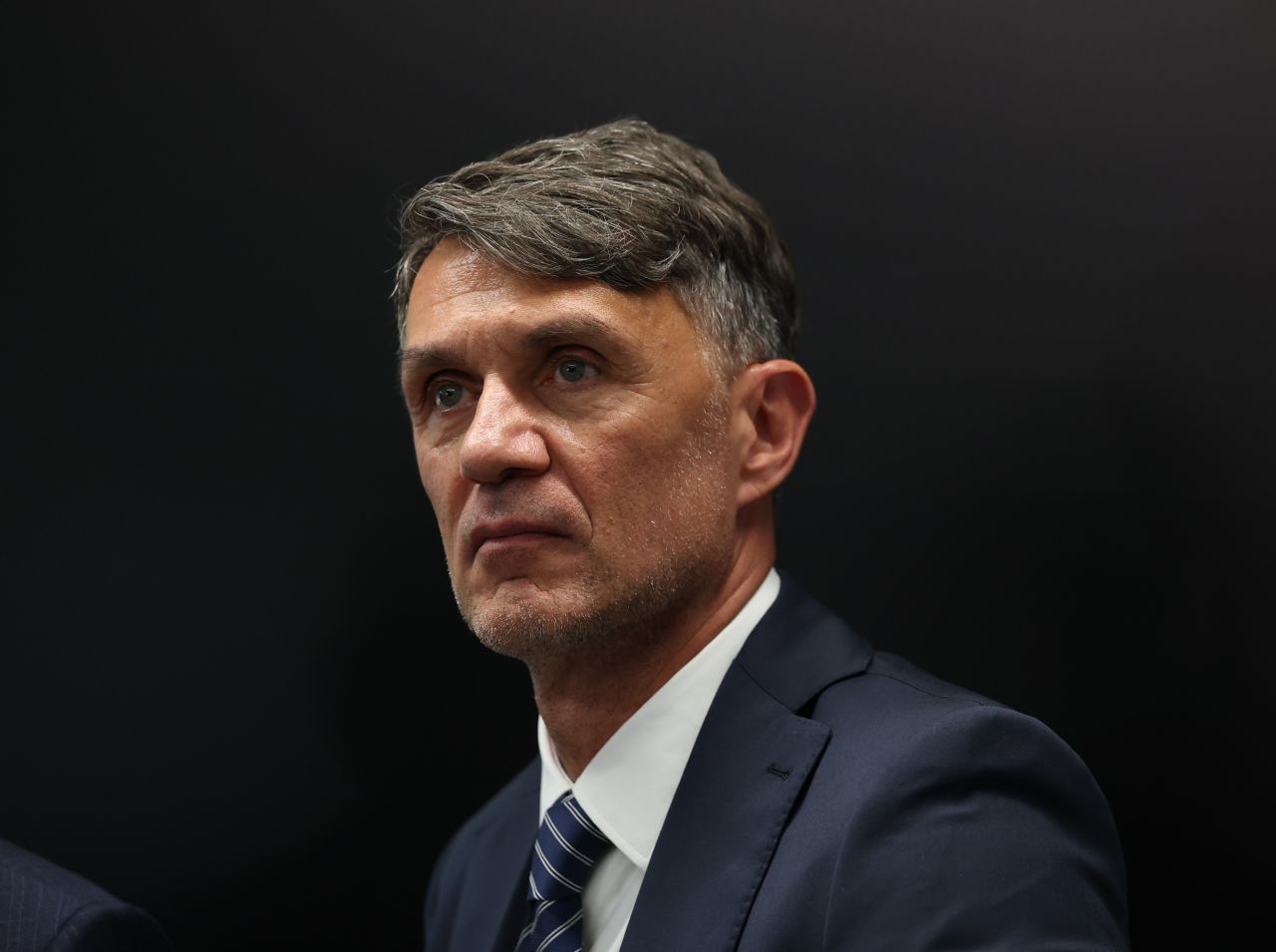 Paolo Maldini em evento da federação italiana de futebol