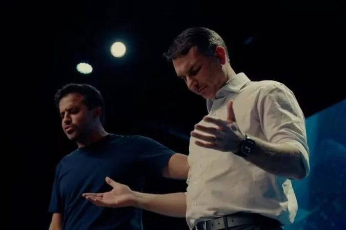 Pablo Marçal durante participação em programa de TV