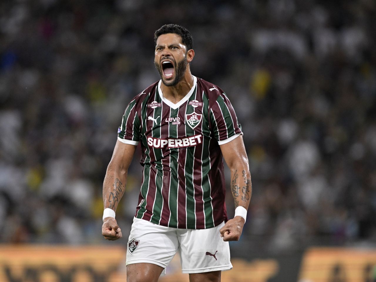 Marcão no banco durante Fluminense x Remo