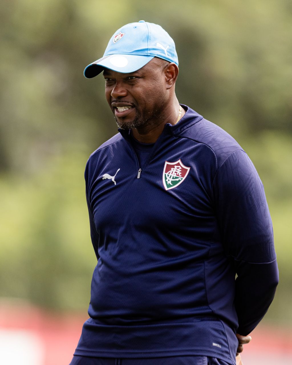 Treino de Marcão com o elenco do Fluminense no Maracanã