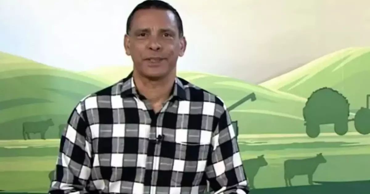 Márcio Santos apresentador do MG Rural