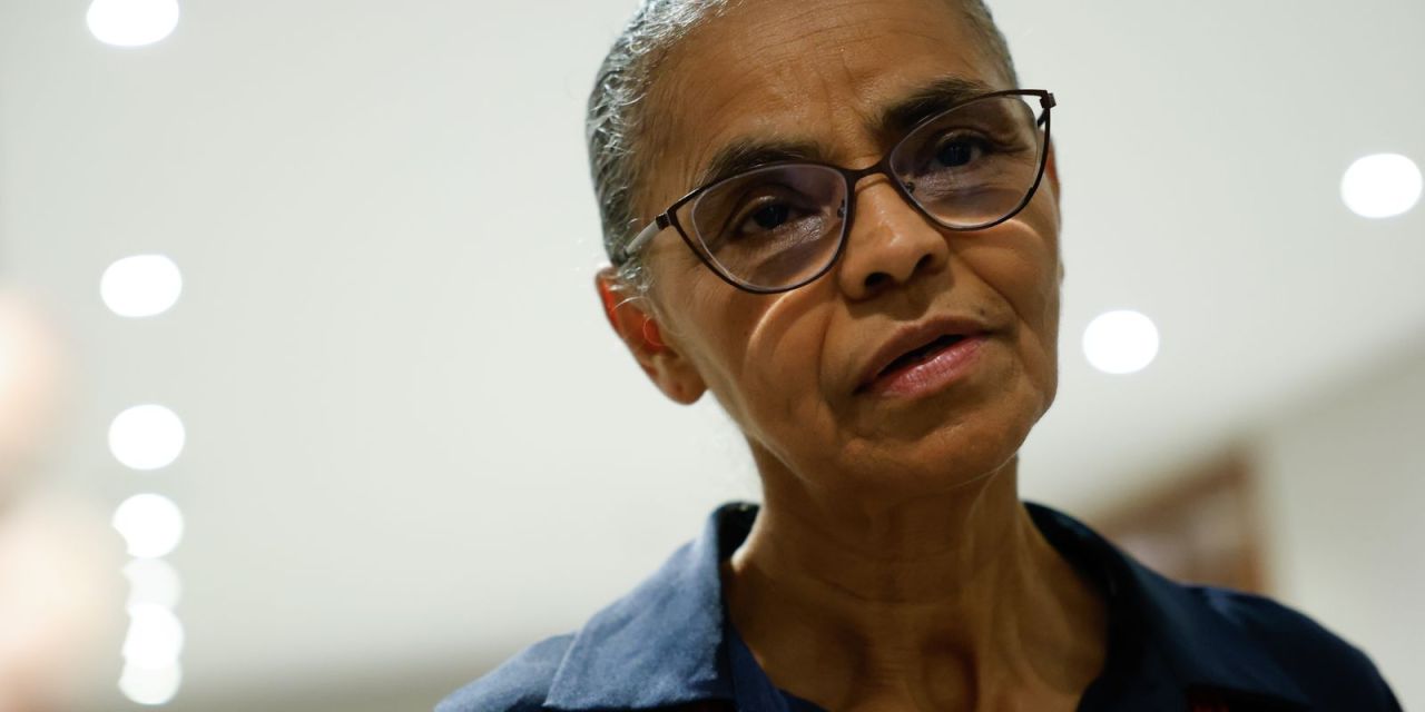 Marina Silva em caminhada no centro de São Paulo