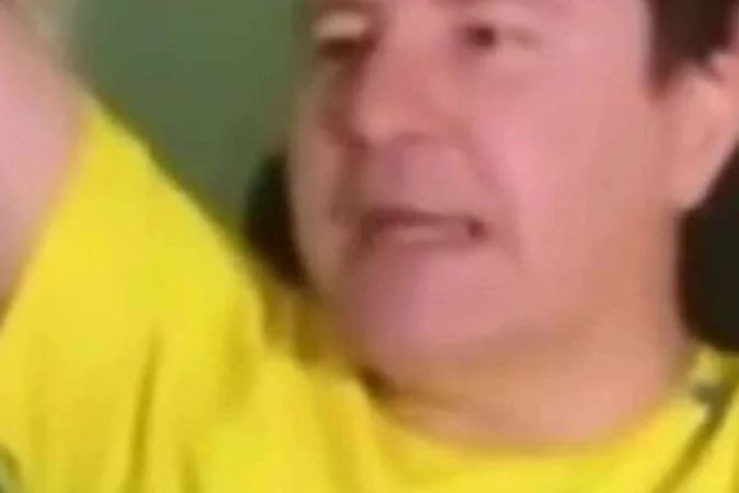 Eduardo Bissoto em transmissão ao vivo