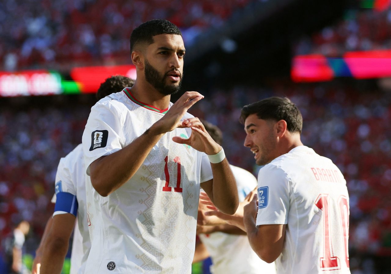 Saibari comemora gol relâmpago