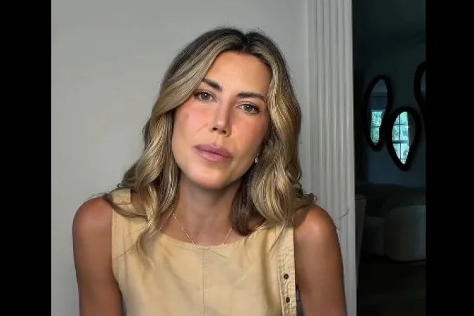 Martha Graeff em vídeo nas redes sociais
