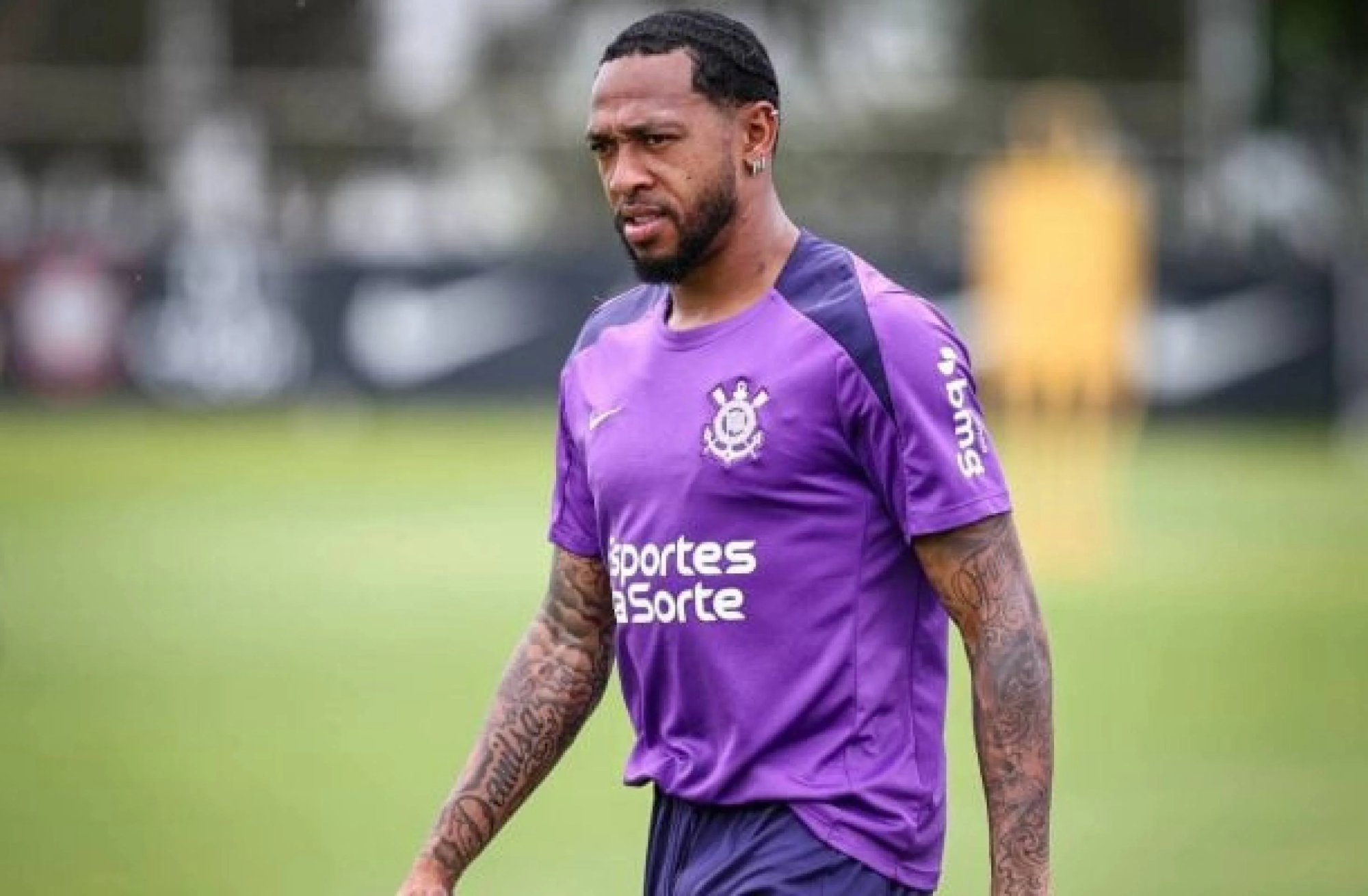 José Martínez em ação pelo Corinthians