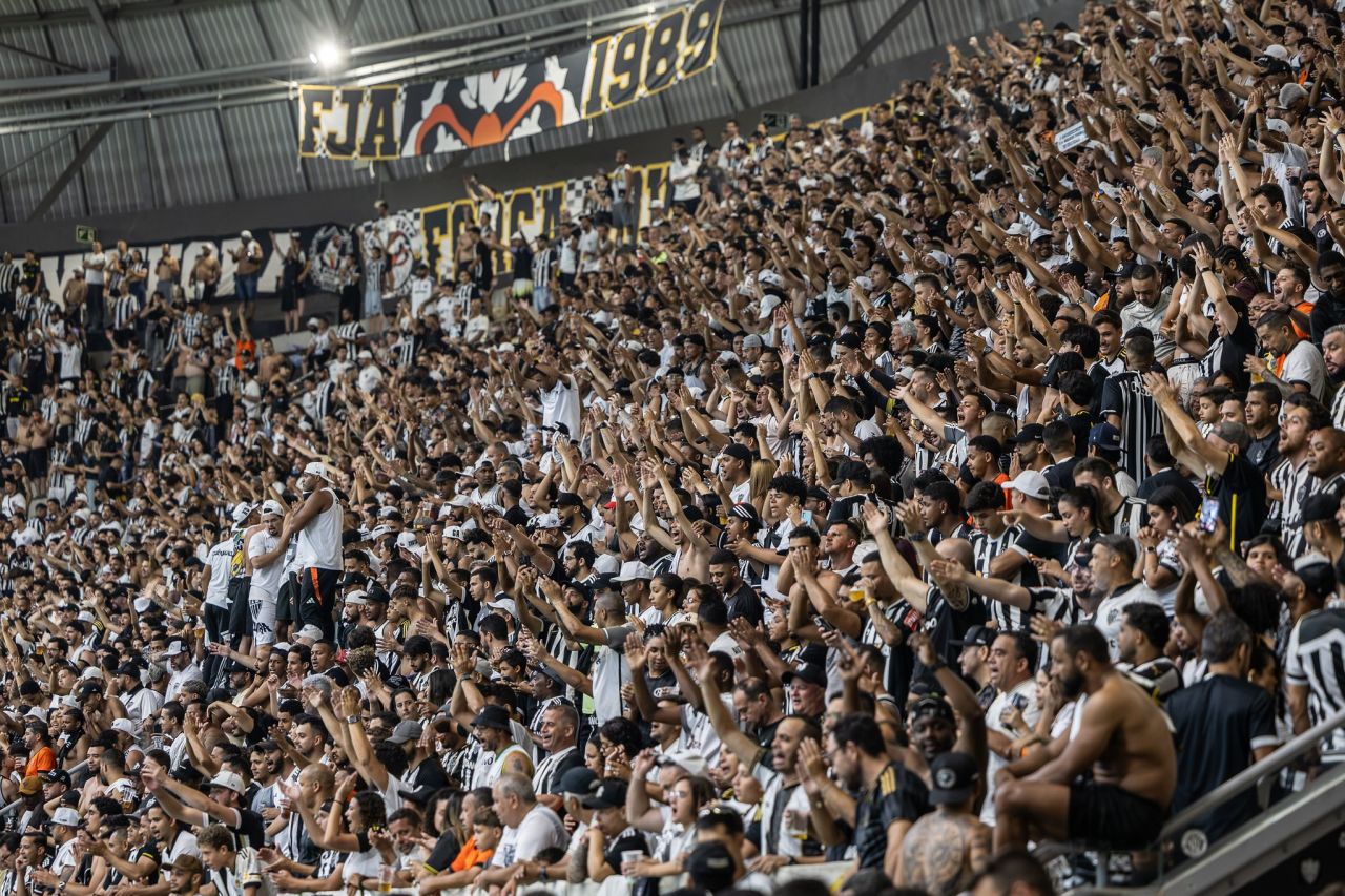 Torcida do Atlético na Arena MRV