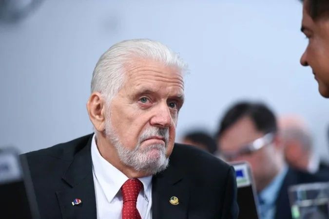 Plenário do Senado durante sessão