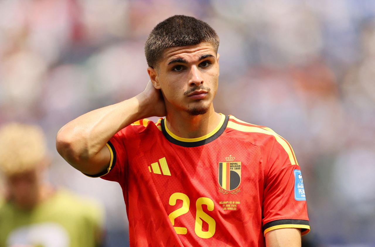 Matías Fernández-Pardo em ação pela Bélgica