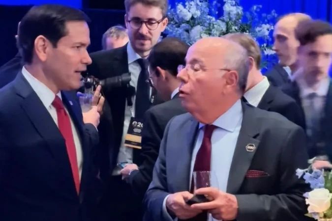 Mauro Vieira em encontro diplomático