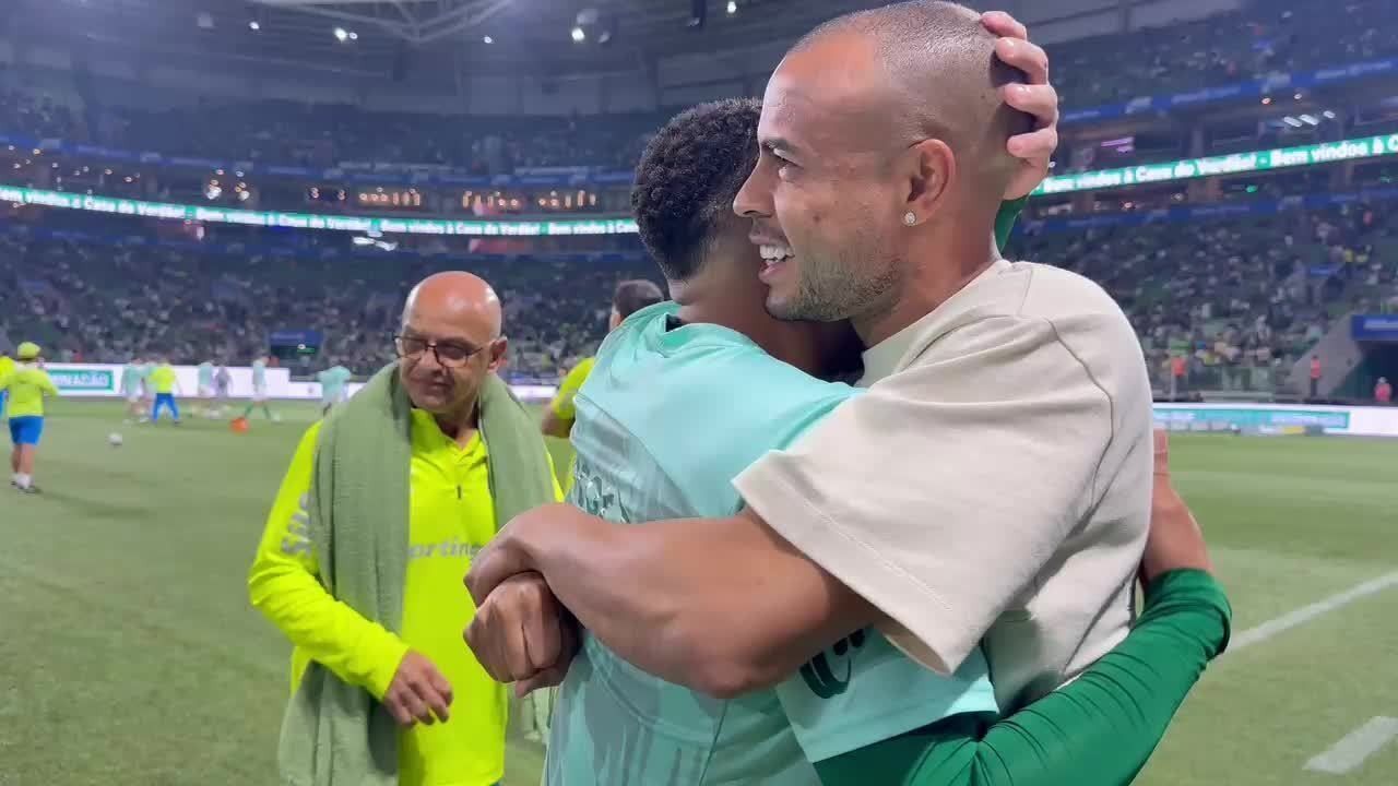 Mayke na Academia de Futebol do Palmeiras