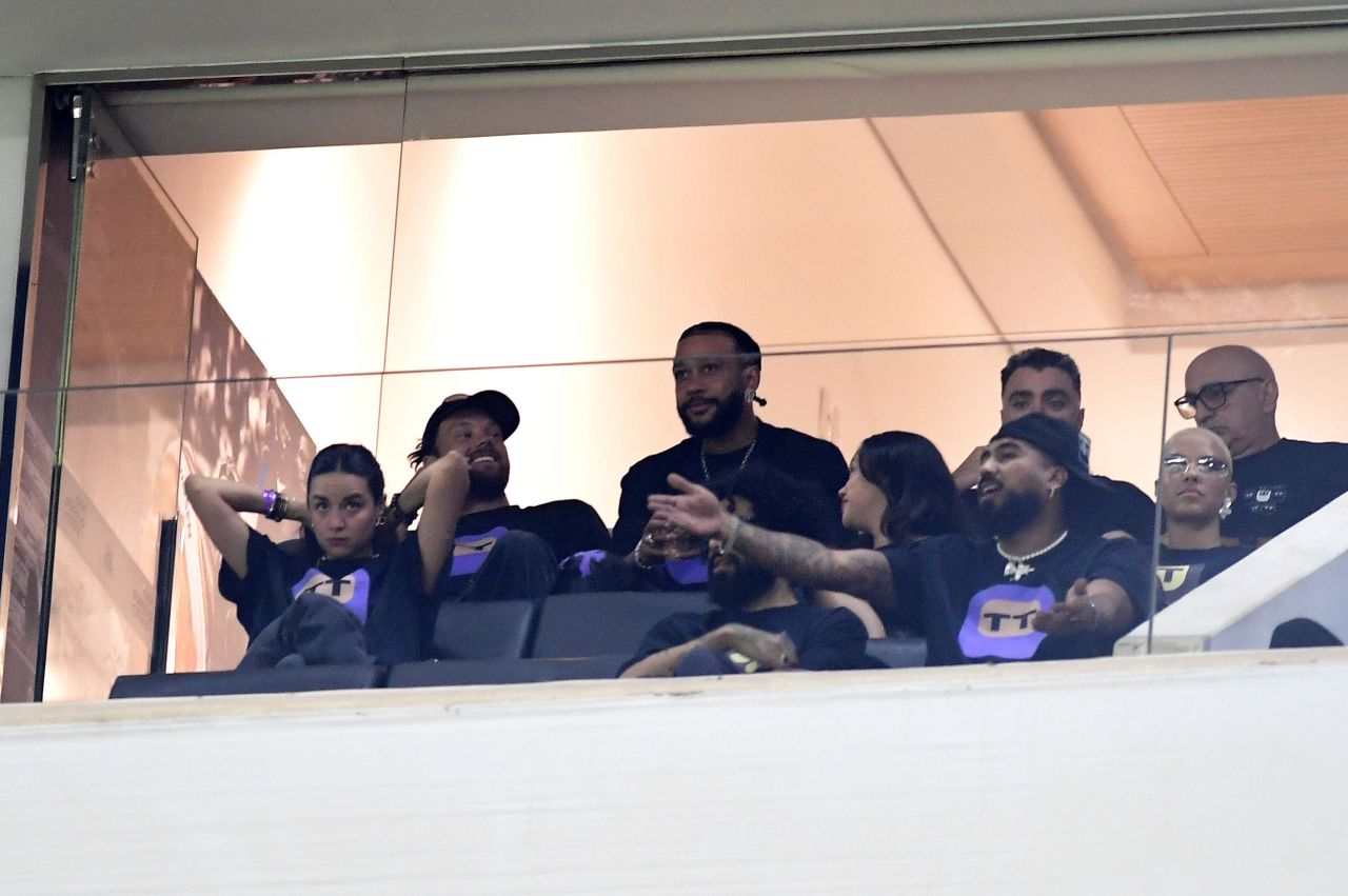 Memphis no camarote da Neo Química Arena