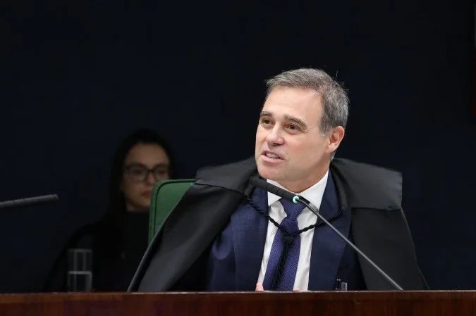 Ministro André Mendonça no plenário do STF