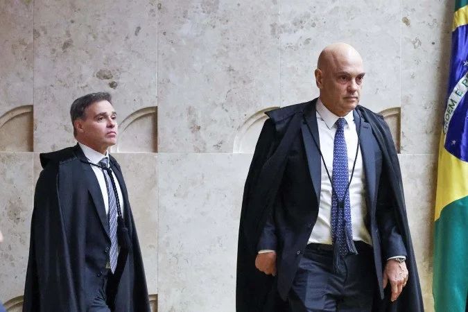 André Mendonça no plenário do STF