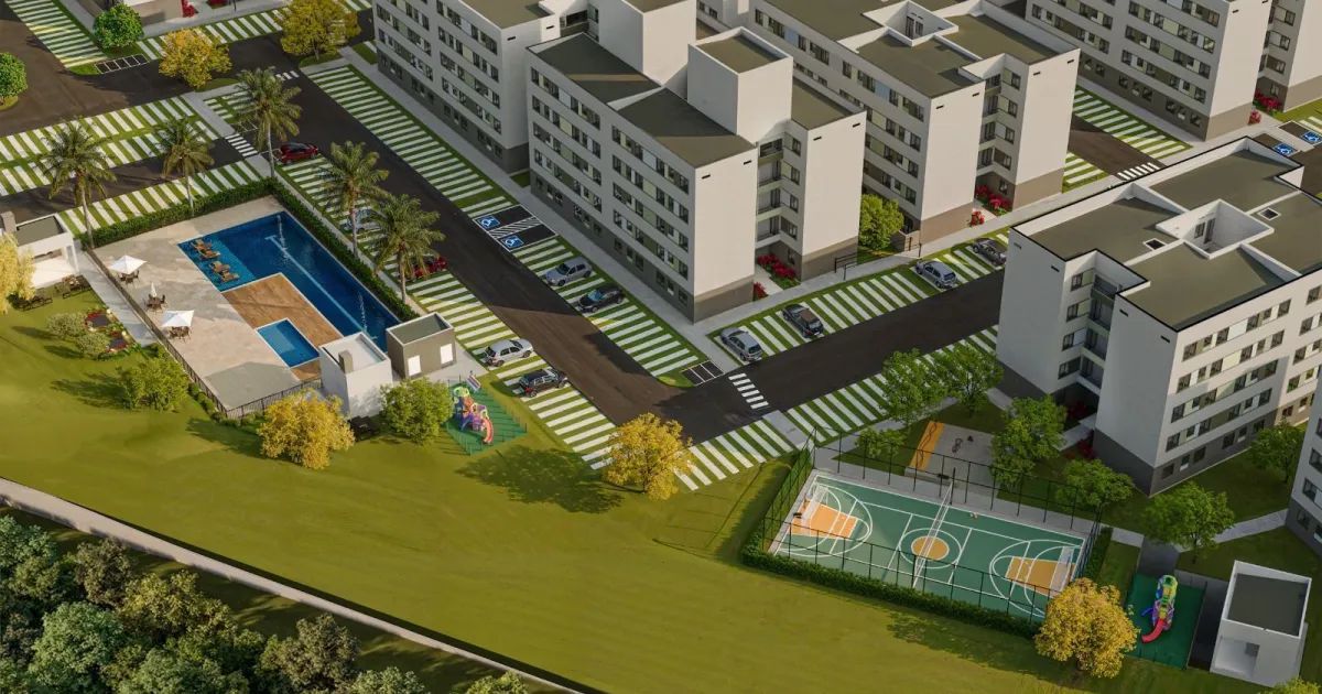 Prédio residencial em construção em Manaus