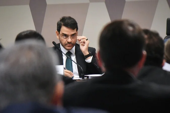 Jorge Messias na sabatina da CCJ