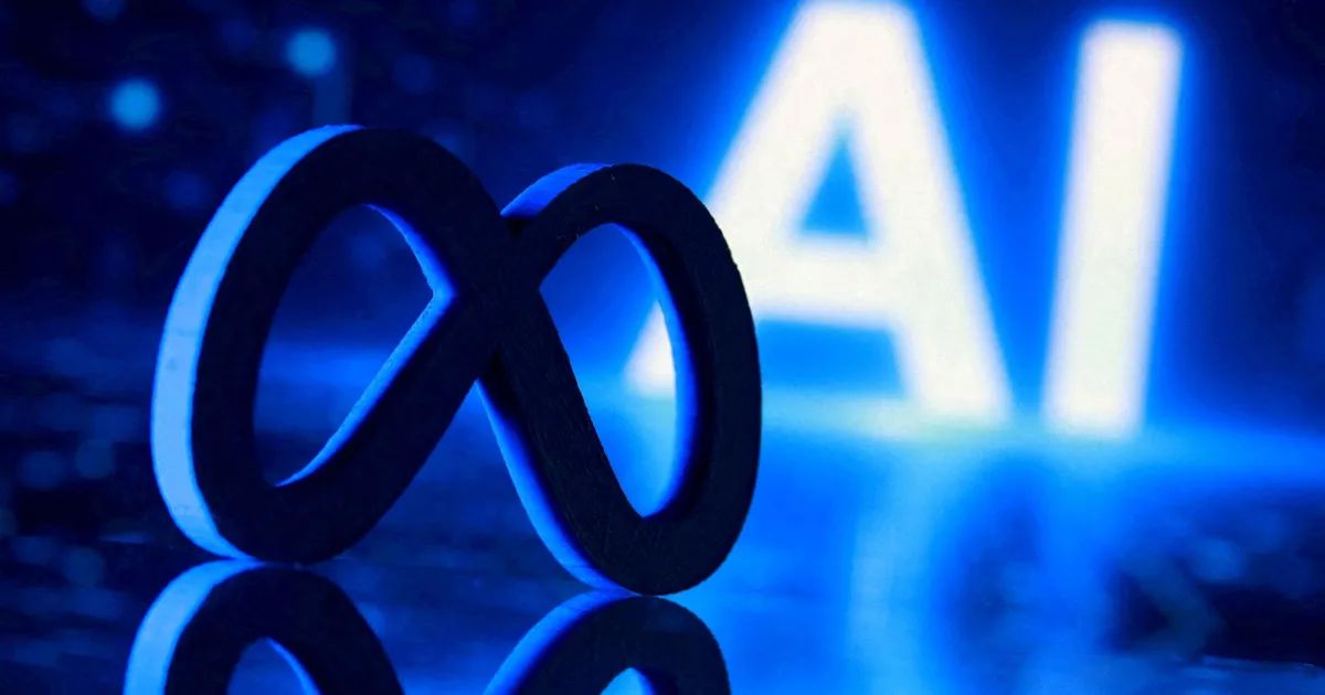 Óculos de realidade virtual da Meta sobre mesa