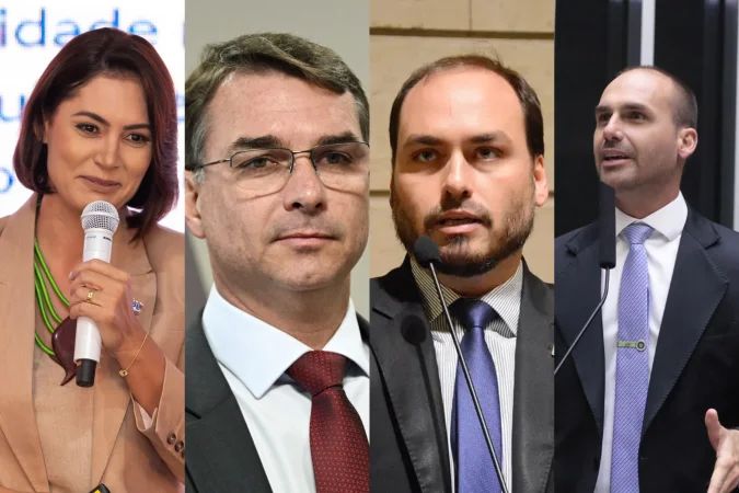 Michelle Bolsonaro em manifestação pública