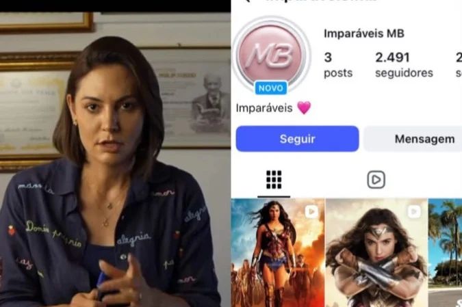 Michelle Bolsonaro anuncia perfil Imparáveis