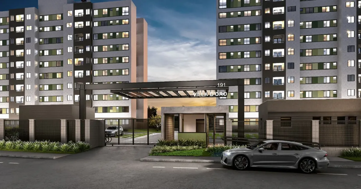 fachada de empreendimento residencial da MRV em Belo Horizonte