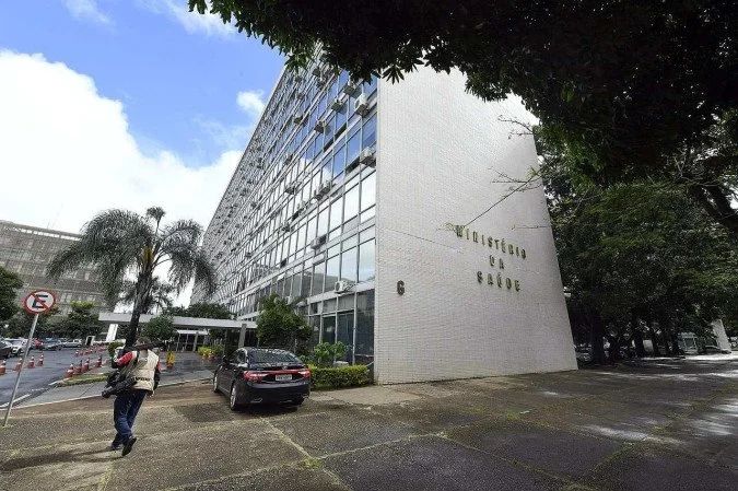 Fachada do Ministério da Saúde em Brasília