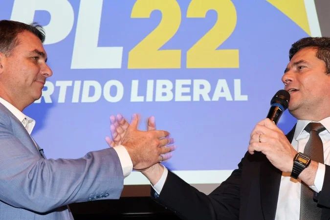 Sergio Moro em evento político no Madalosso