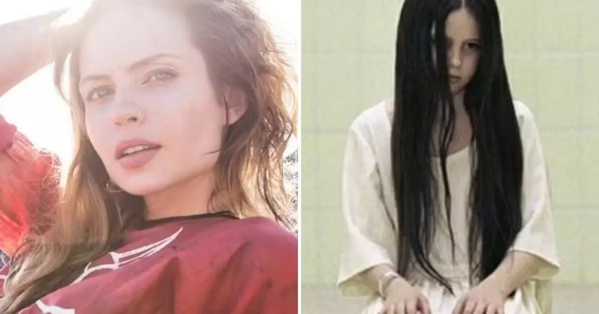 Daveigh Chase caracterizada como Samara em O Chamado