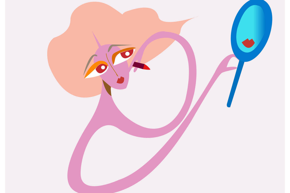 Estelinha Bezerra sorrindo em vídeo no Instagram